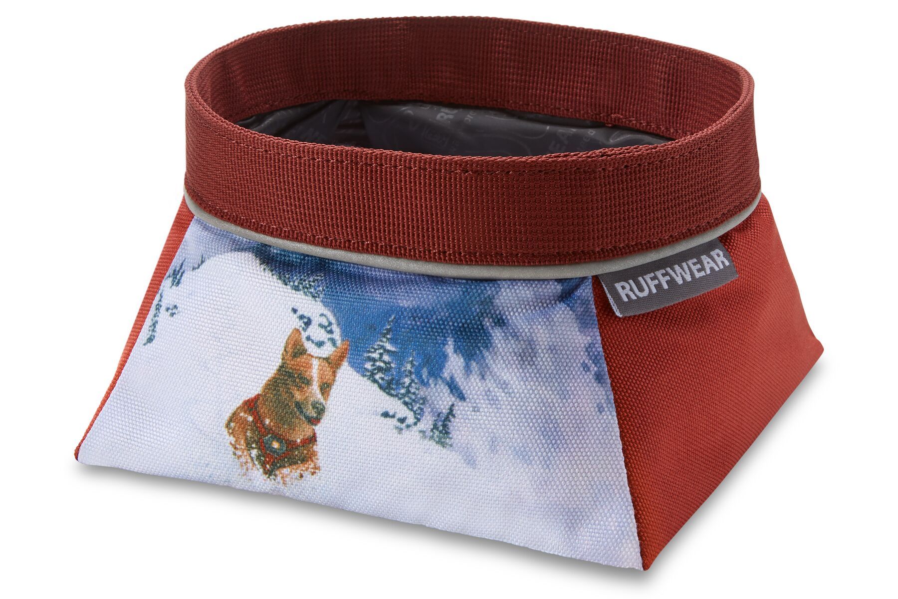 Ruffwear Quencher™ Artist Series Collapsible Food & Water Bowl - Mount Bailey