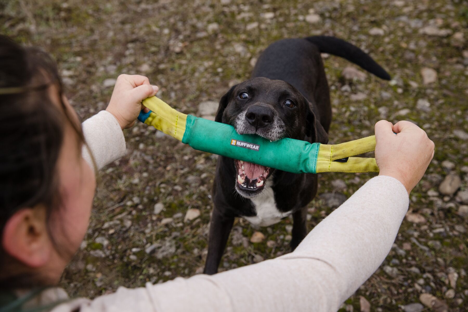 Ruffwear Pacific Loop Ballistic Nylon Tug Fetch Toy