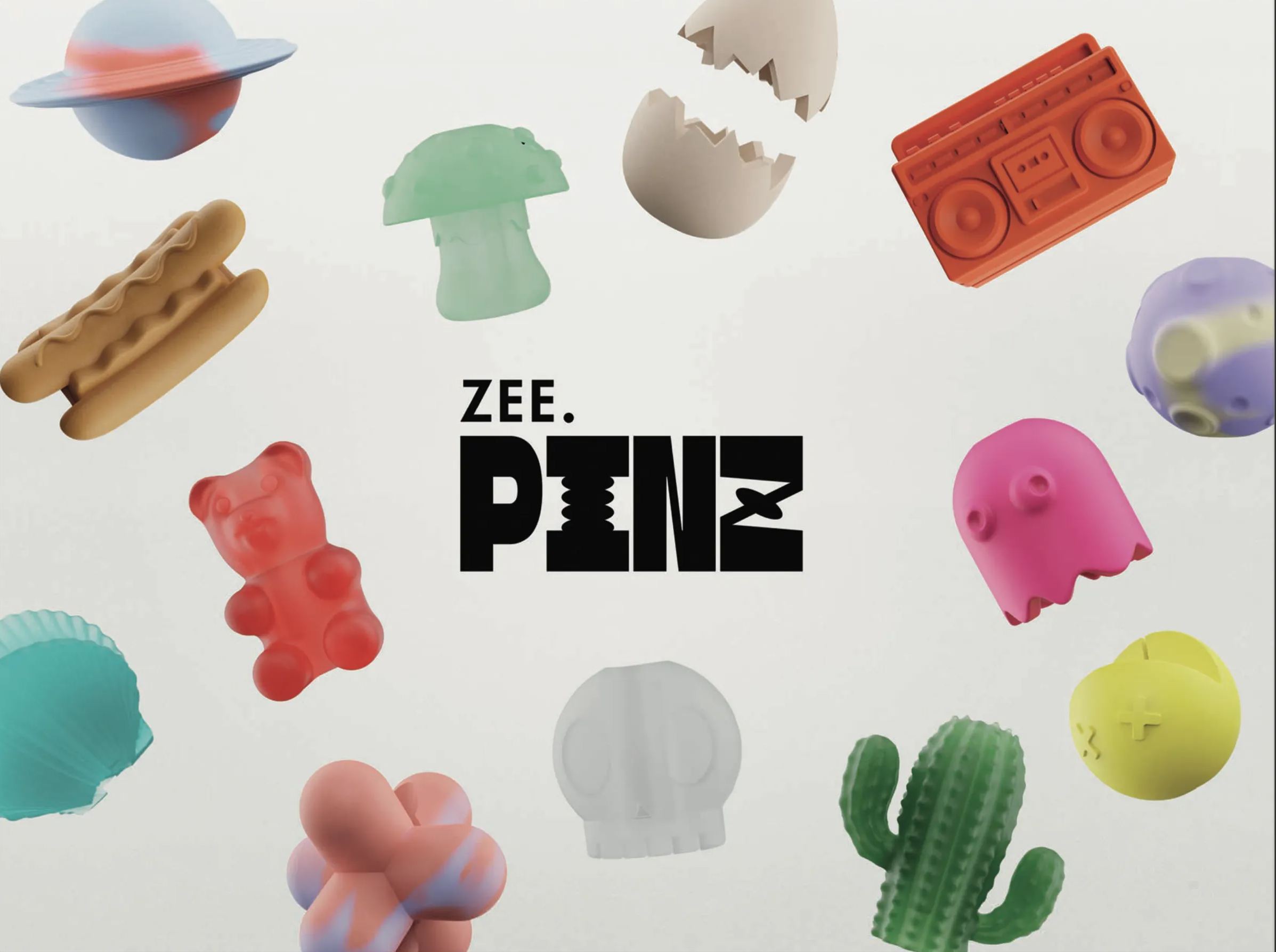 Zee Pinz Silicone Leash Attachments
