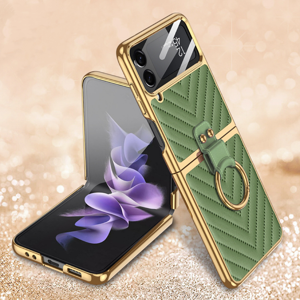  삼성 zflip3/4 링 접는 휴대폰 케이스