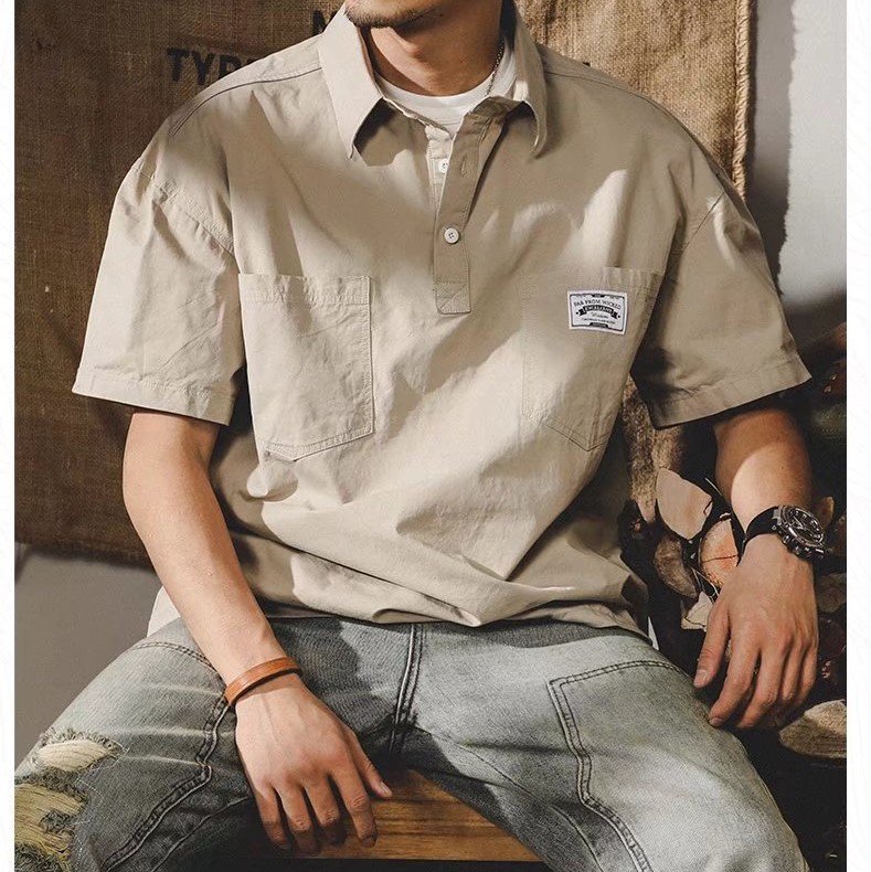 빈티지 워크 남성 셔츠