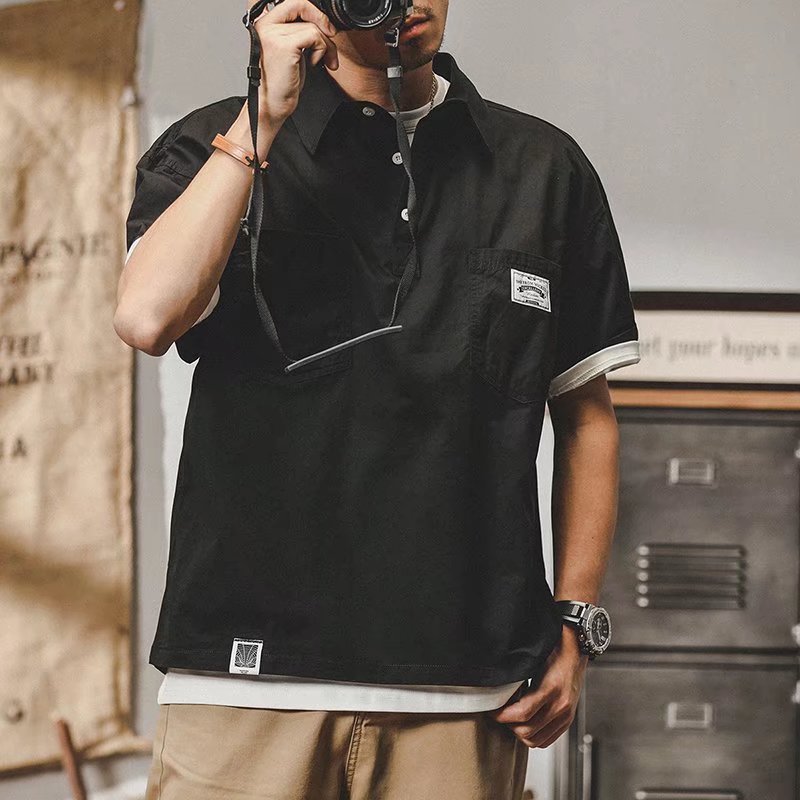 빈티지 워크 남성 셔츠