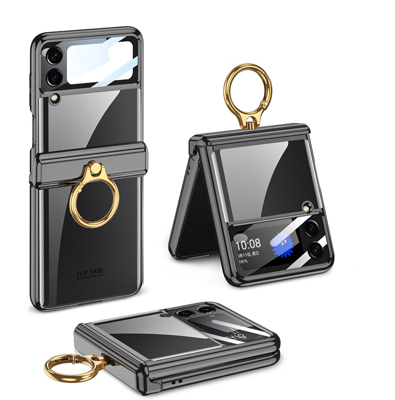  삼성 zflip3/4 링 접는 휴대폰 케이스