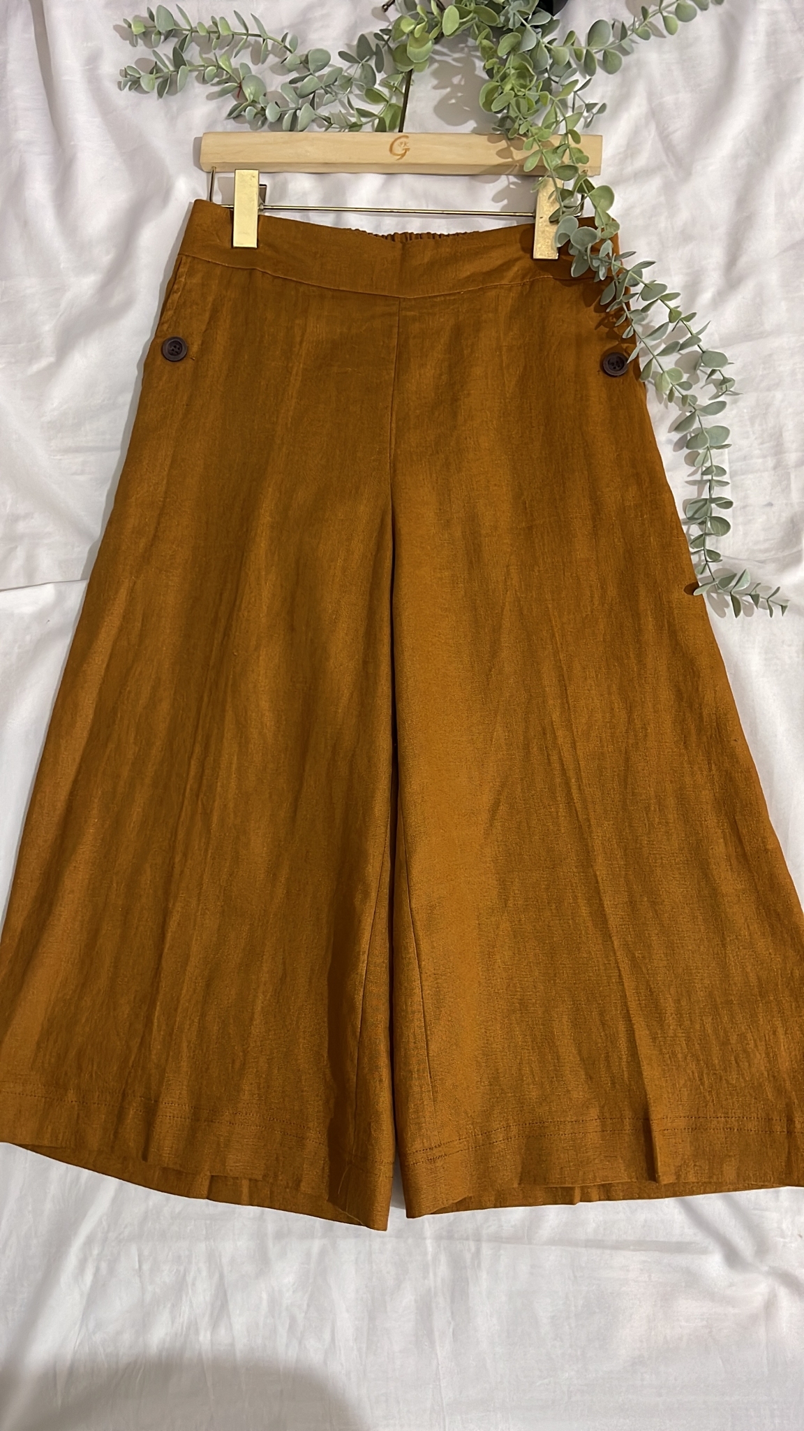 *SALE* (D1048)Linen Pants