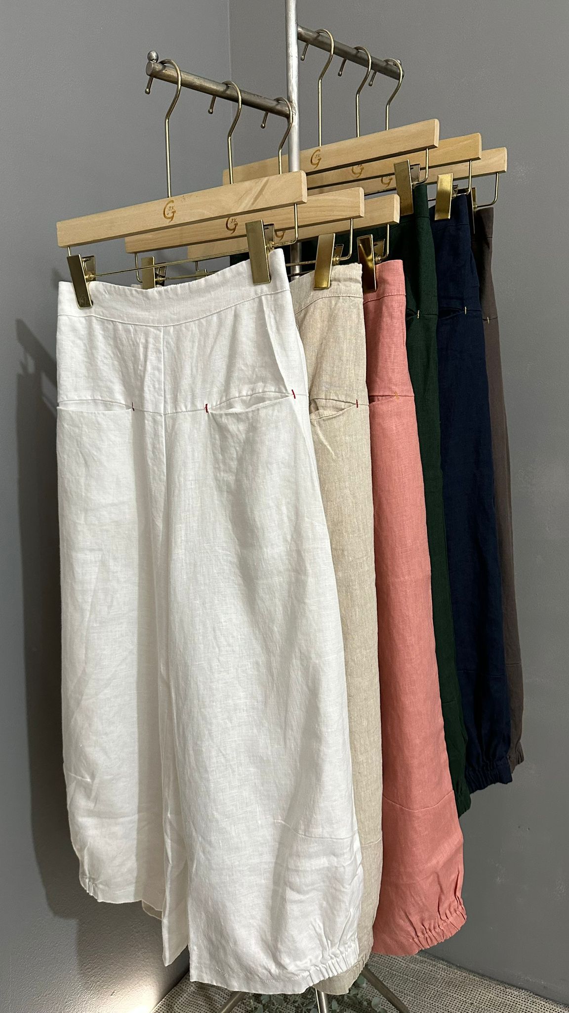 (D1314)Linen Pants