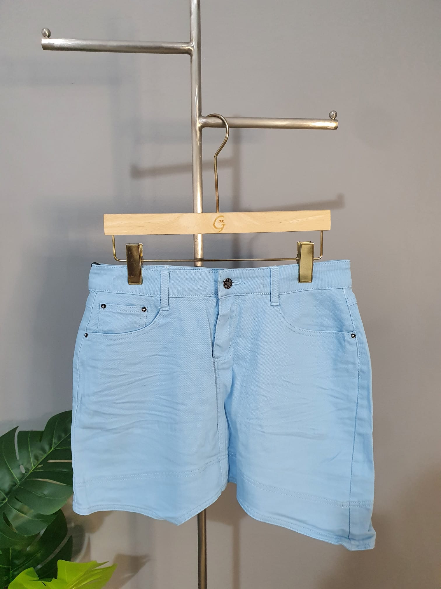 *SALE* (D852)Light Blue Shorts