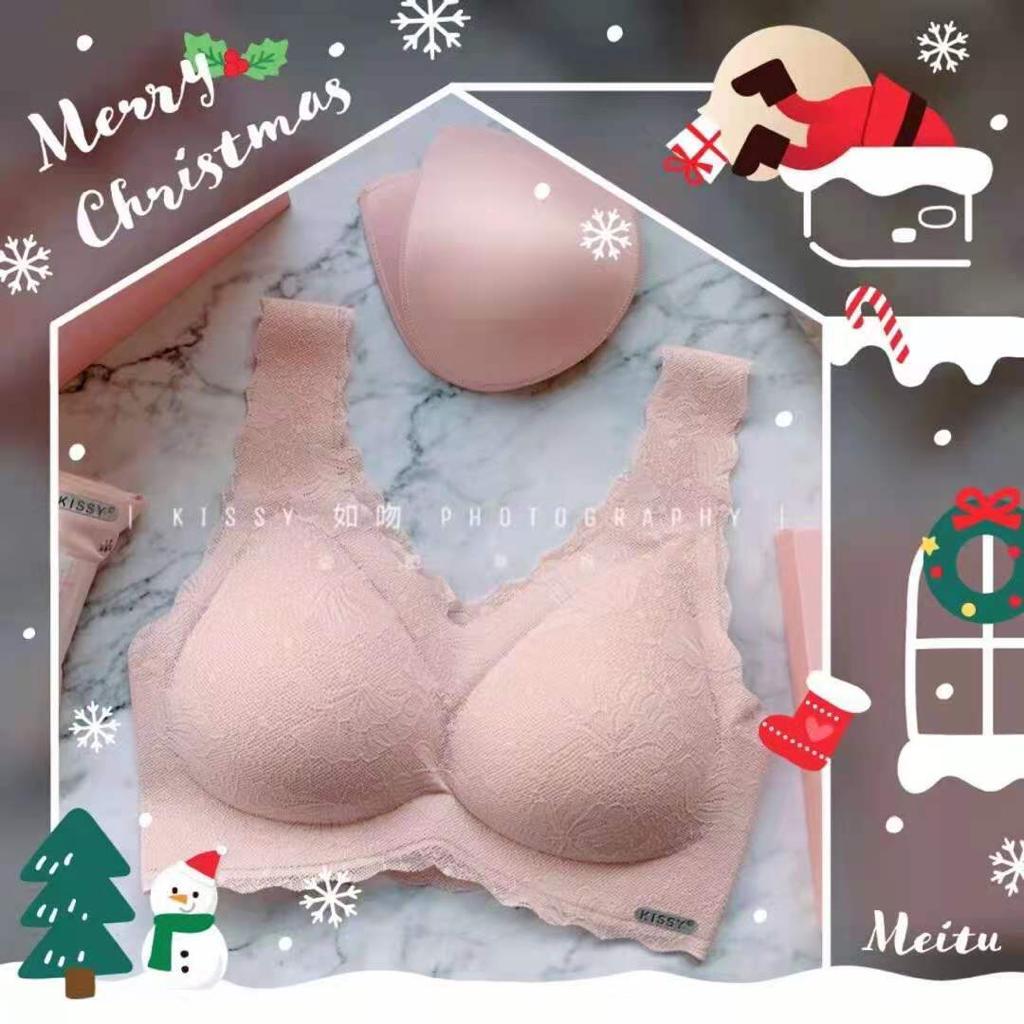 Lace Kissy Bra(Thick Strap)