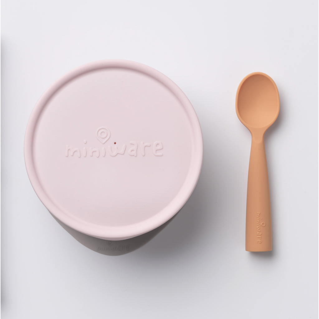 Miniware First Bites - Cereal Bowl and Cutlery for Baby & Toddler | Gifts set | Tableware