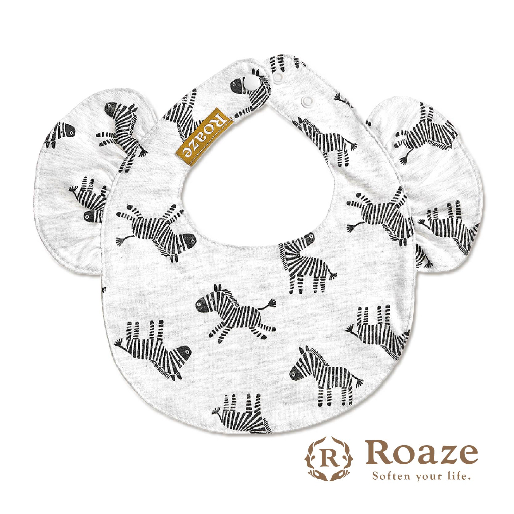 Roaze Fabric Baby Bibs (Pure Collection) | Delightful design for adorable mealtime