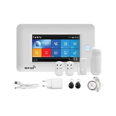 WIFI +GSM/4G alarm system  with fingerprint function