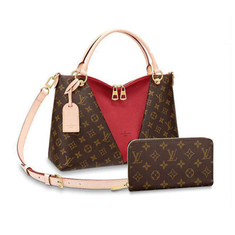 Louis Vuitton】V トート MM 長財布 2点セット お得 Ref:M43957+M60017