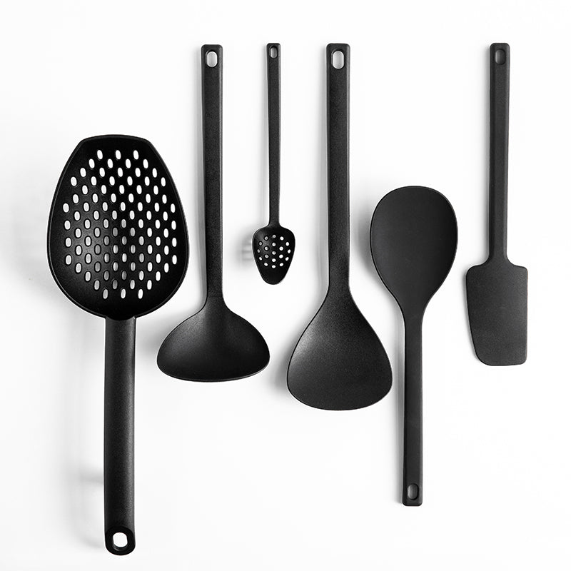 Silicone Back Cooking Tools Kitchen Utensils Set Cooking Tools Kitchenware Comfortable Handle Spatula&ChopsticksSets amiinu
