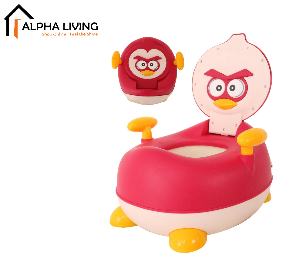 Children Red Angry Bird Potty Chair Kids Toilet Training Seat (BAY0110MR)