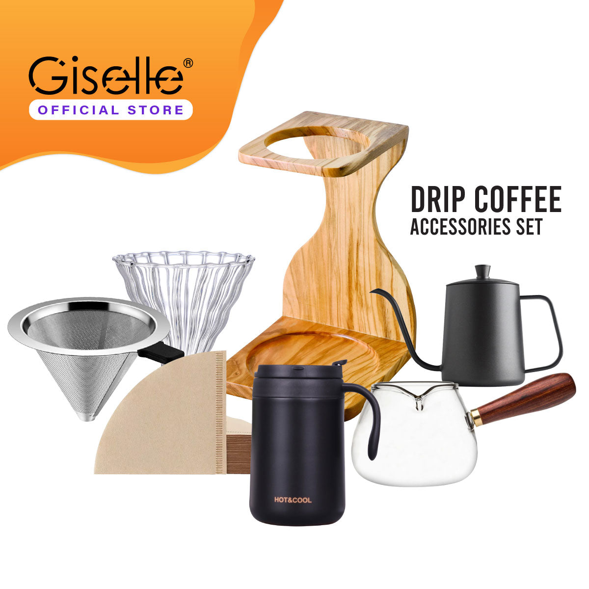 Hand Brew Coffee Pot Set