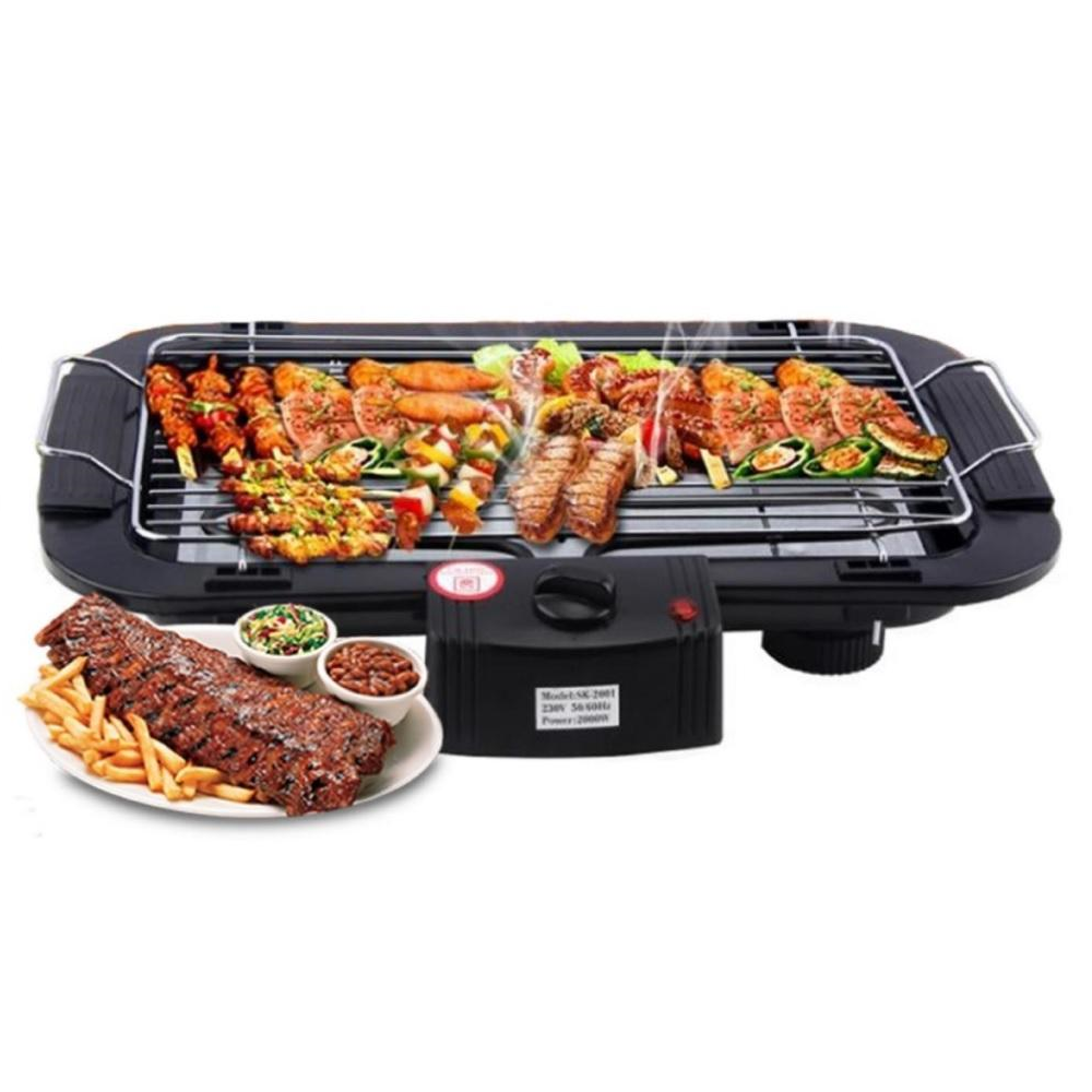 Electric Barbeque Grill Electronic Pan with Power Indicator Light - BBQ Grill (KEA0118)