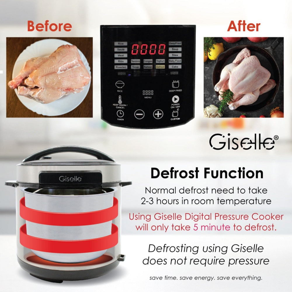 Giselle 6L Pressure Cooker KEA0222