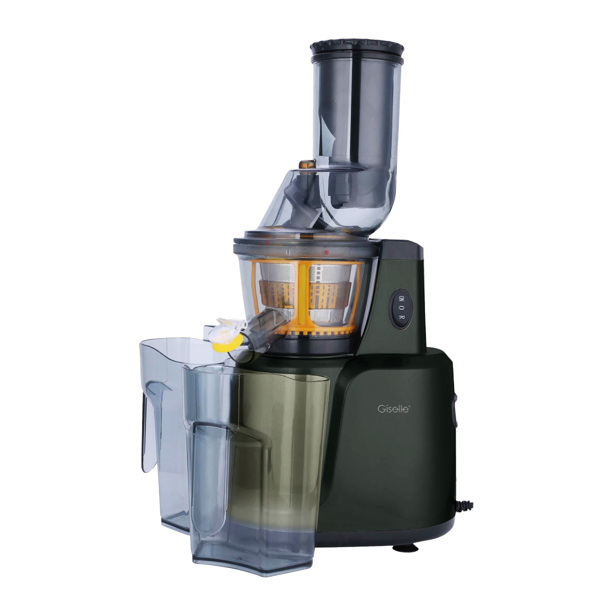 【Ice Maker & Slow Juice】3 in 1 Big Mouth Slow Juicer Extractor Fruits Vegetable Juice Machine , Soy Milk, Salad Maker - KEA0356GN