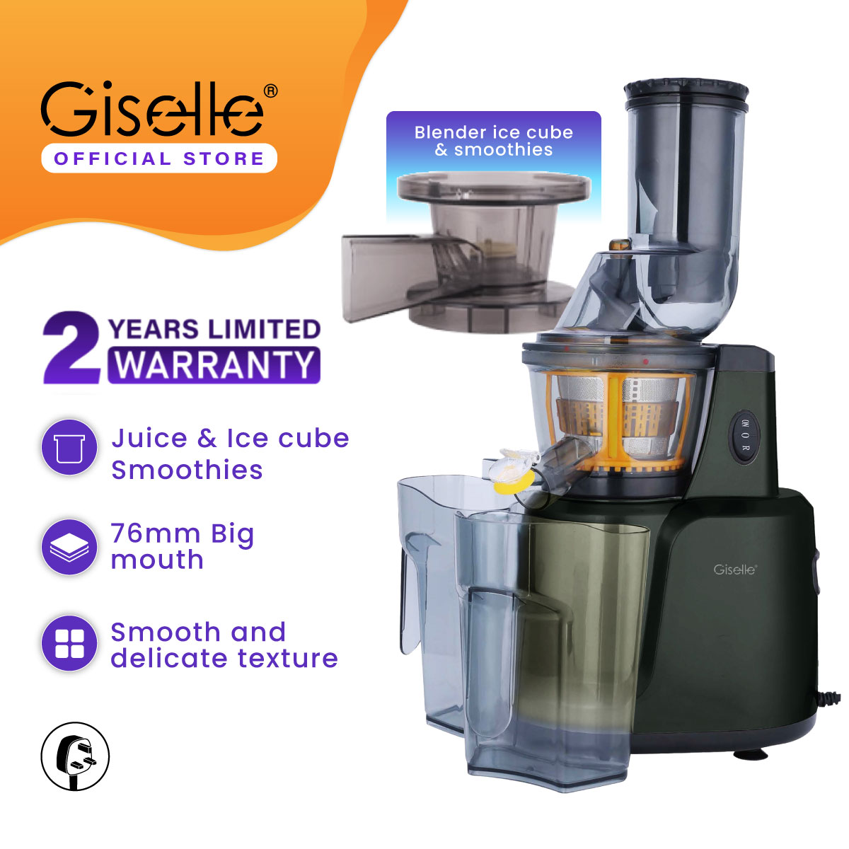 Ice Smoothie Fruit Soya Juice Maker