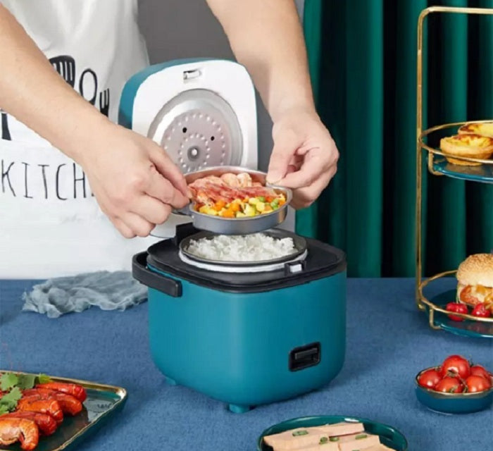 Miniature Real Working Rice Cooker in Tosca