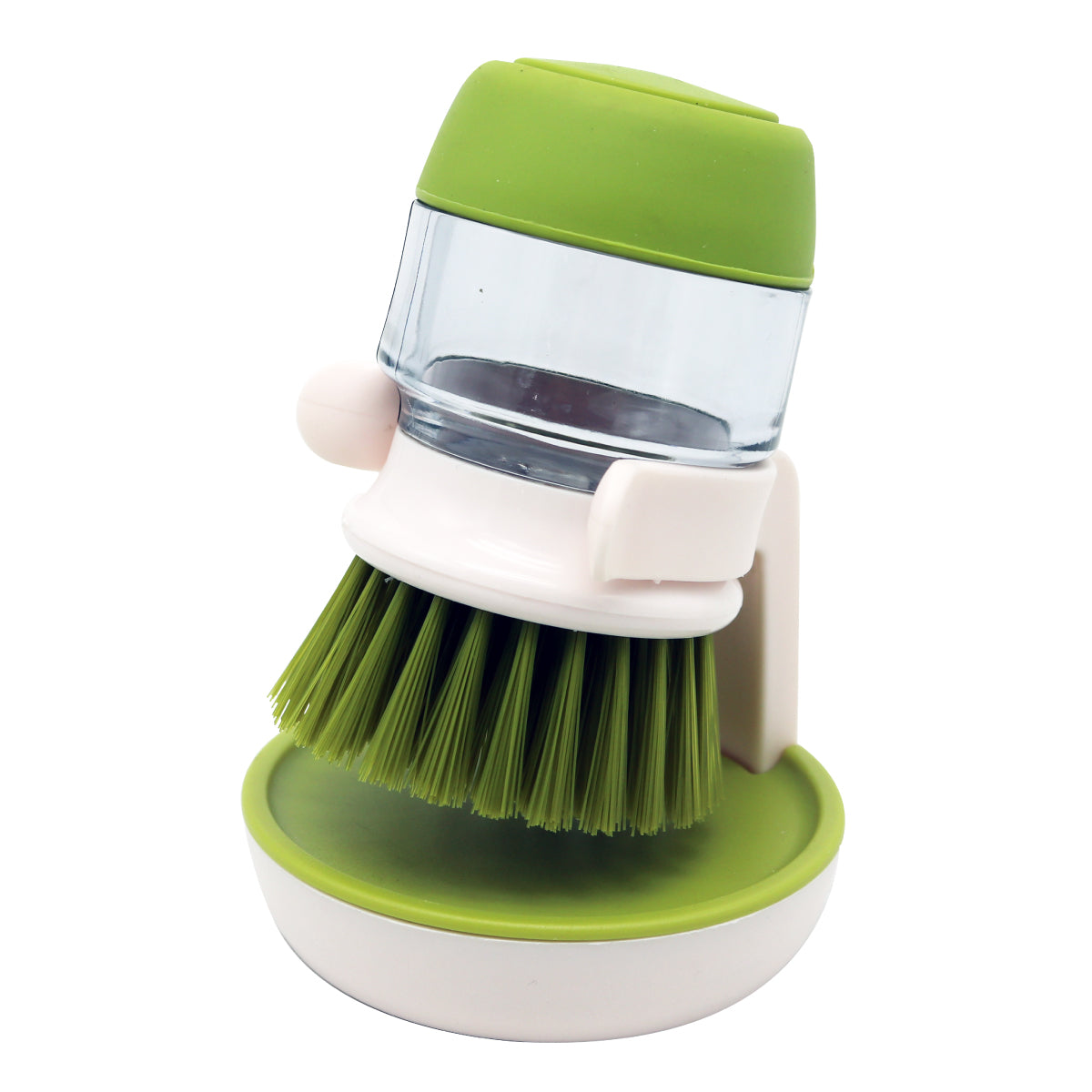 Soap Dispensing Palm Brush and Stand