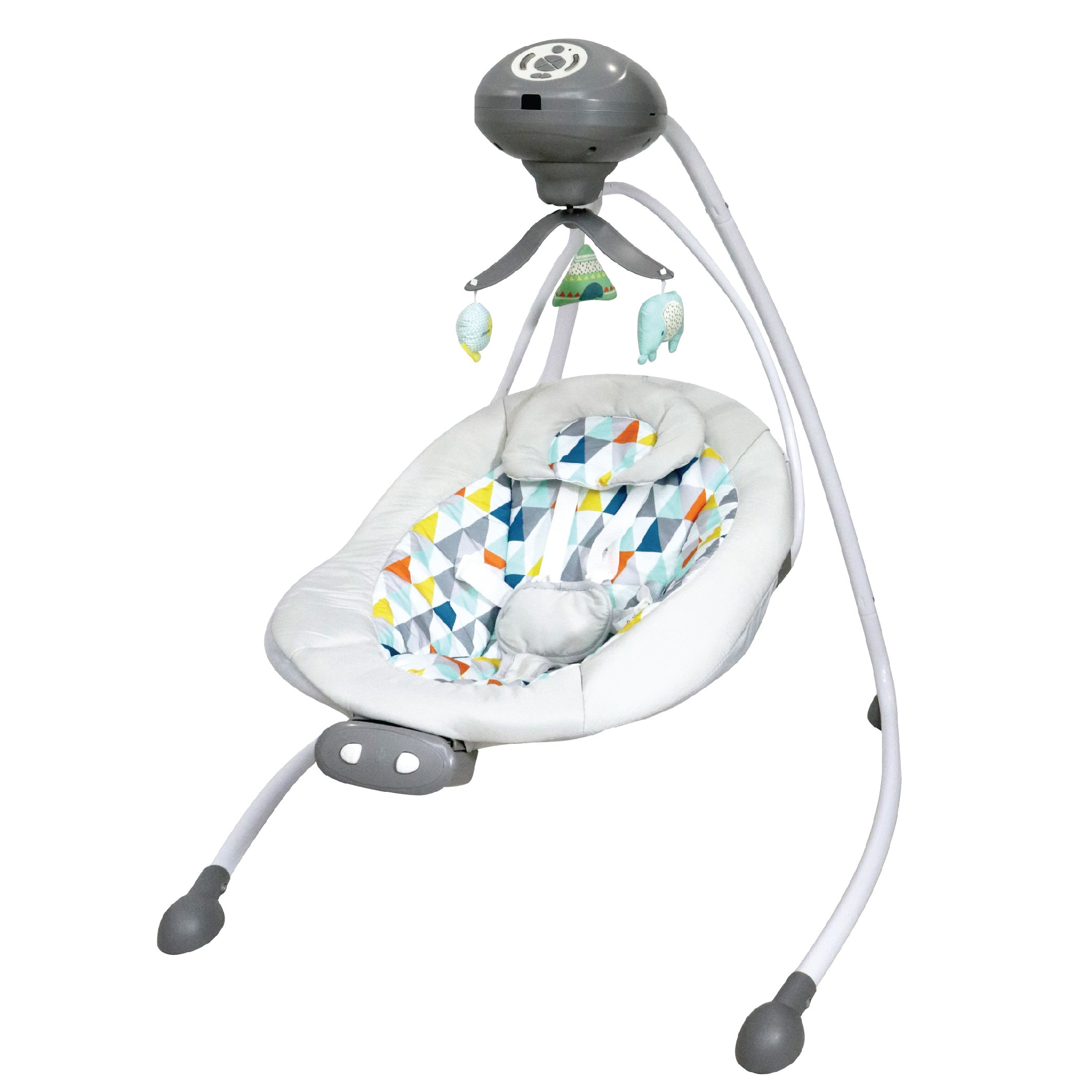 Louis Baby Cradle and Swing Baby Bed (BAY0143GY)