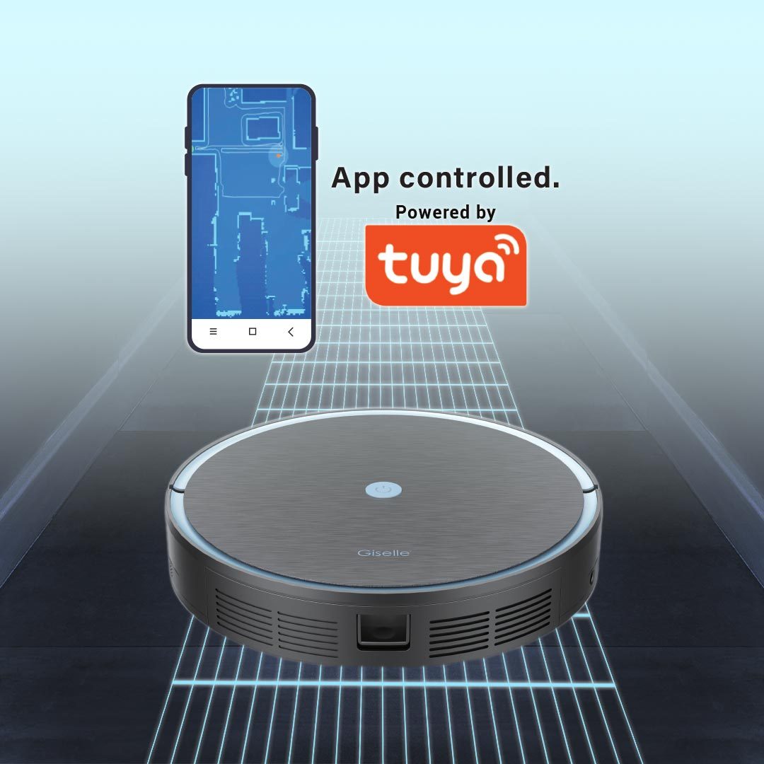 Giselle Giselle MobileApp Robot GX2 Series 2200Pa Separate Dust Box