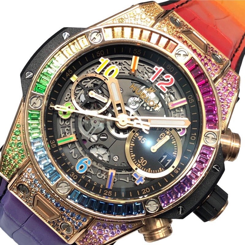 ウブロビッグバン ウニコ キングゴールド レインボー 441.OX.1118.LR.0999 - 浦山時計店