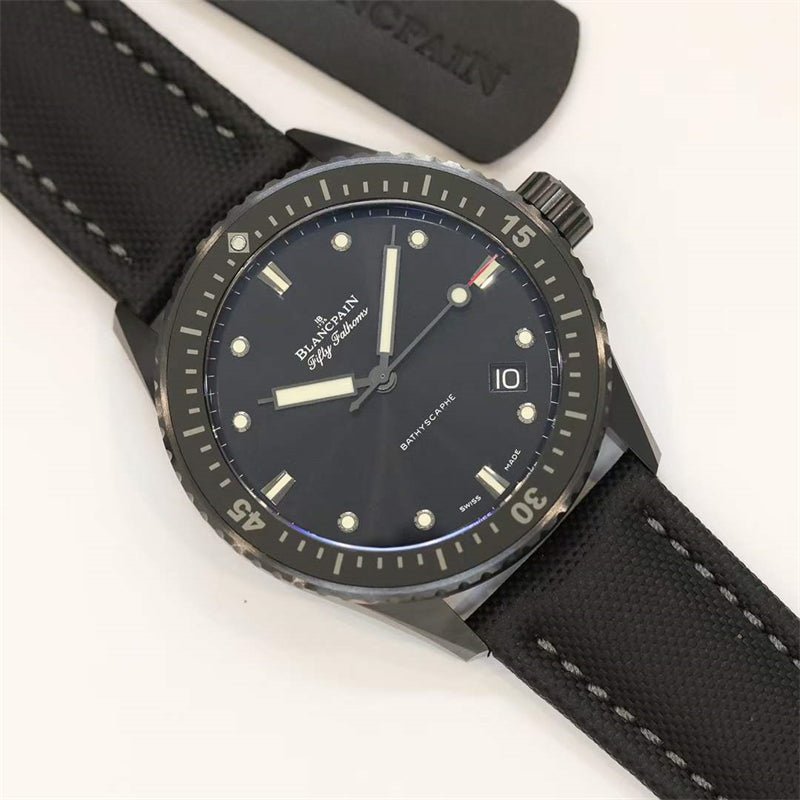 ブランパンフィフティファゾムス バチスカーフ 5000-0130-B52A - 浦山時計店
