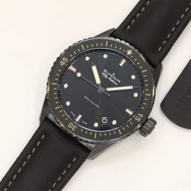 ブランパンフィフティファゾムス バチスカーフ 5000-0130-B52A - 浦山時計店