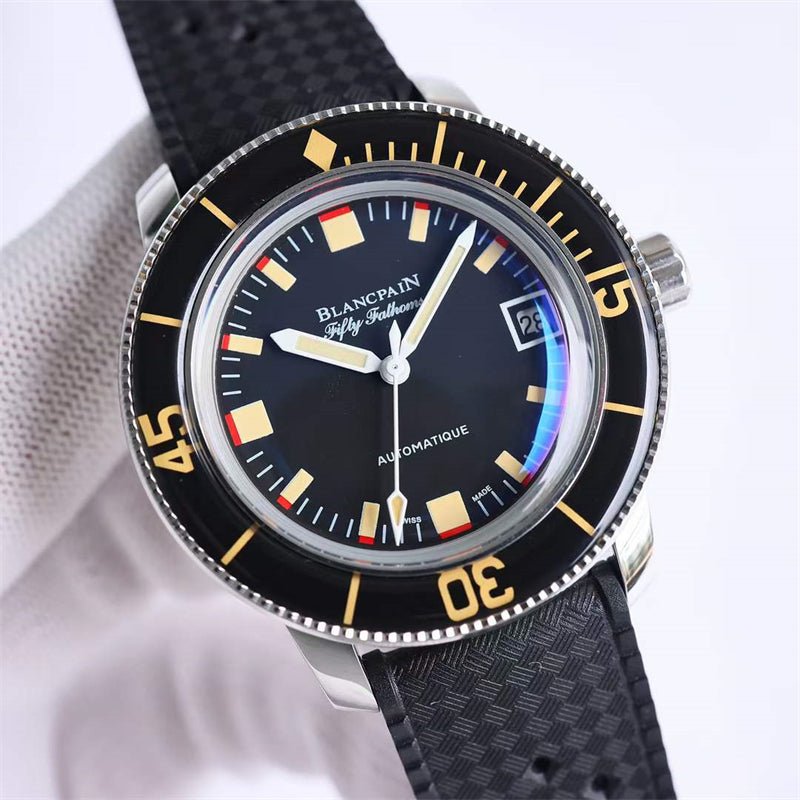 ブランパン フィフティファゾムス バラクーダ 5008B-1130-B52A 世界500本限定 - 浦山時計店