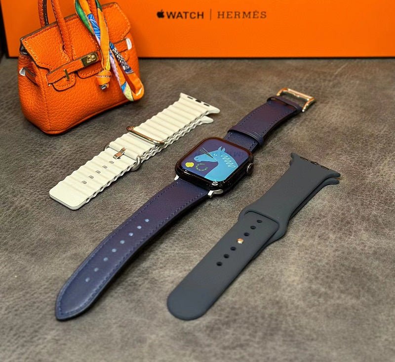 Apple Watch Hermès シルバーステンレススチールケースとシンプルトゥール 45mm - 浦山時計店