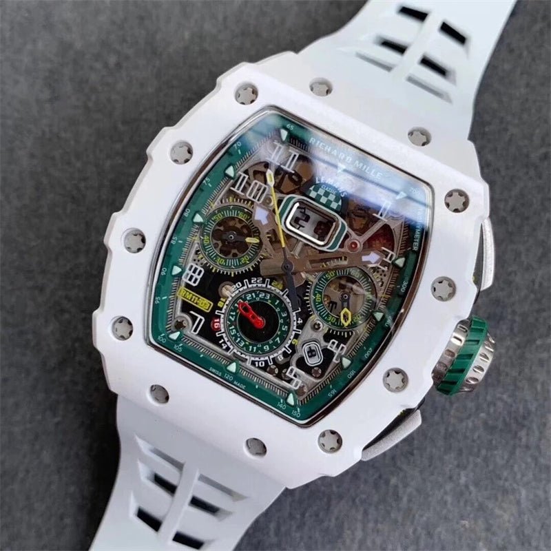 リシャール・ミル RICHARD MILLE RM011-03ホワイトセラミックスクロノグラフ腕時計最高級品 - 浦山時計店