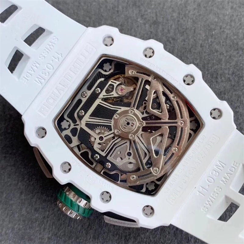 リシャール・ミル RICHARD MILLE RM011-03ホワイトセラミックスクロノグラフ腕時計最高級品 - 浦山時計店