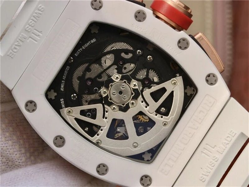 リシャール・ミル RICHARD MILLE RM011ホワイトセラミックスクロノグラフ腕時計最高級品 - 浦山時計店