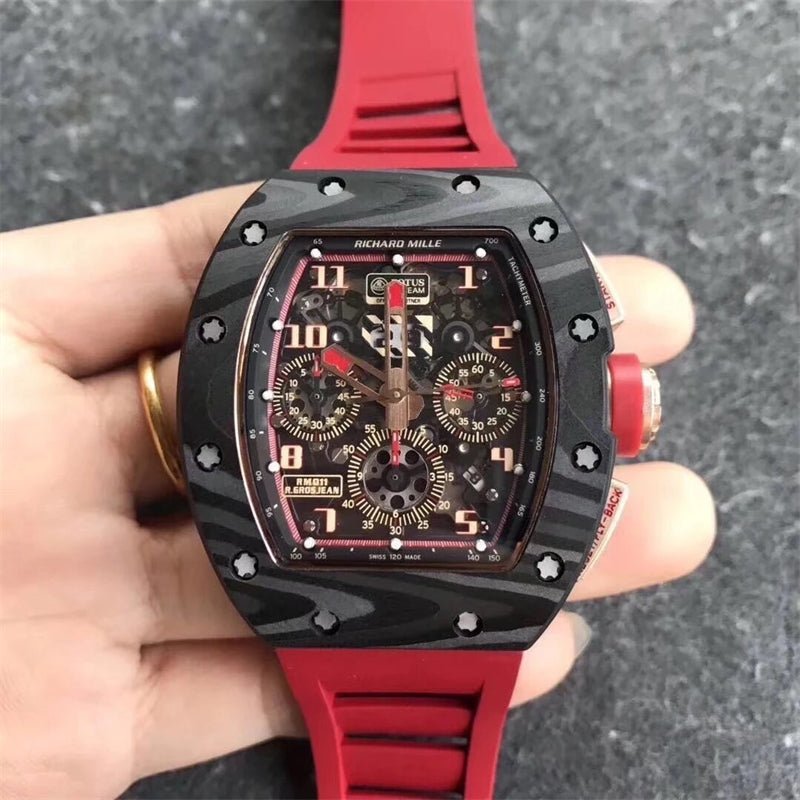 リシャール・ミル RICHARD MILLE RM011カーボンファイバークロノグラフ腕時計最高級品 - 浦山時計店
