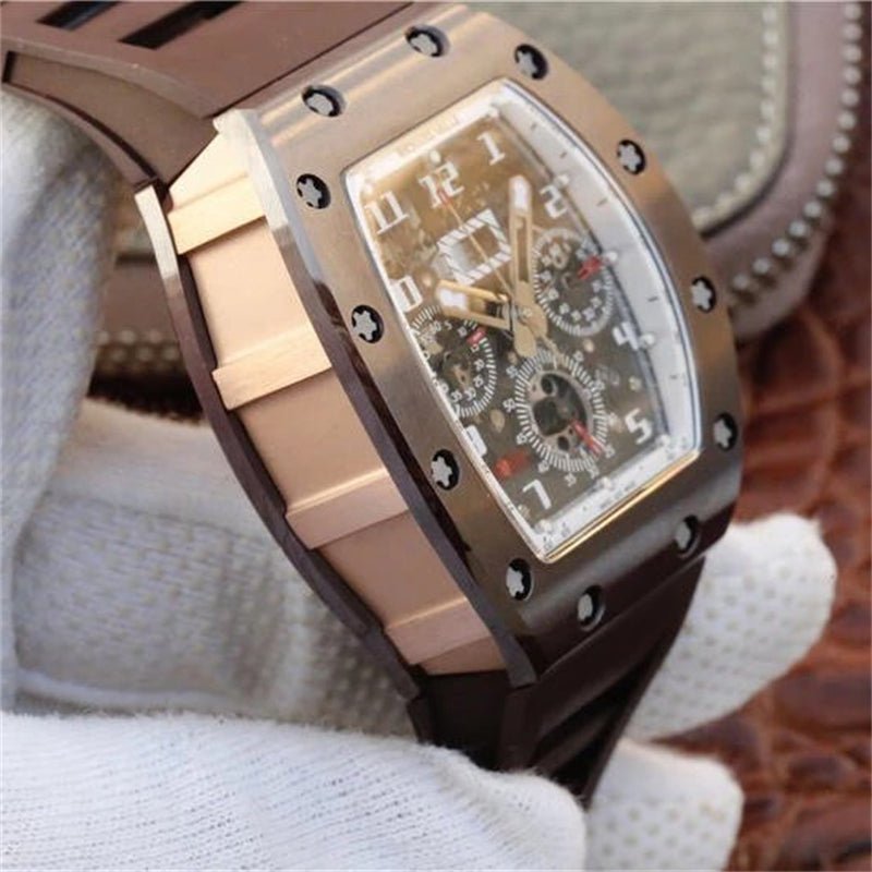 リシャール・ミル RICHARD MILLE RM011カーボンファイバークロノグラフ腕時計最高級品 - 浦山時計店