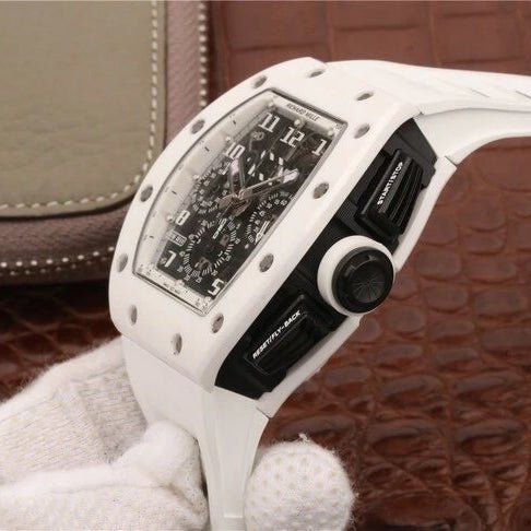 リシャール・ミル RICHARD MILLE RM011ホワイトセラミッククロノグラフ腕時計最高級品 - 浦山時計店