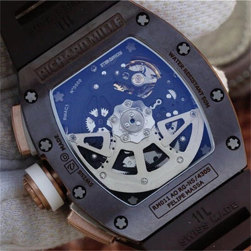 リシャール・ミル RICHARD MILLE RM011カーボンファイバークロノグラフ腕時計最高級品 - 浦山時計店