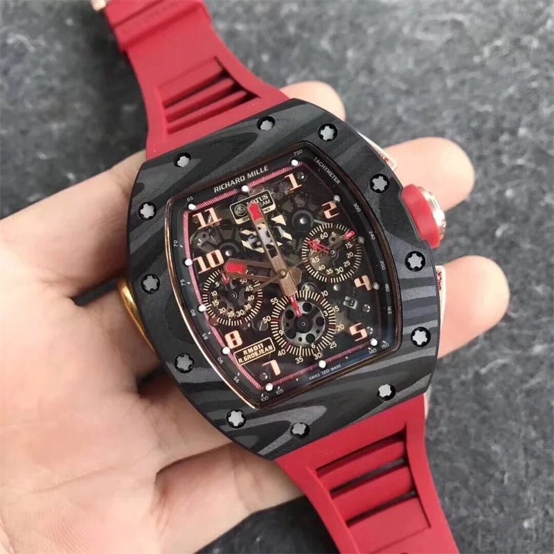 リシャール・ミル RICHARD MILLE RM011カーボンファイバークロノグラフ腕時計最高級品 - 浦山時計店
