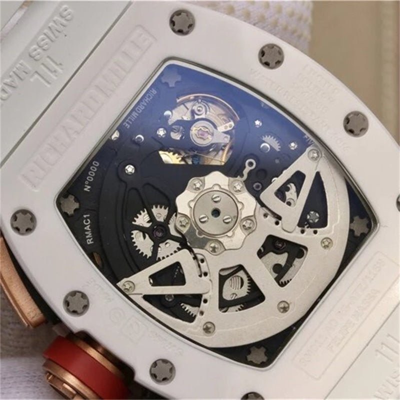 リシャール・ミル RICHARD MILLE RM011ホワイトセラミックスクロノグラフ腕時計最高級品 - 浦山時計店