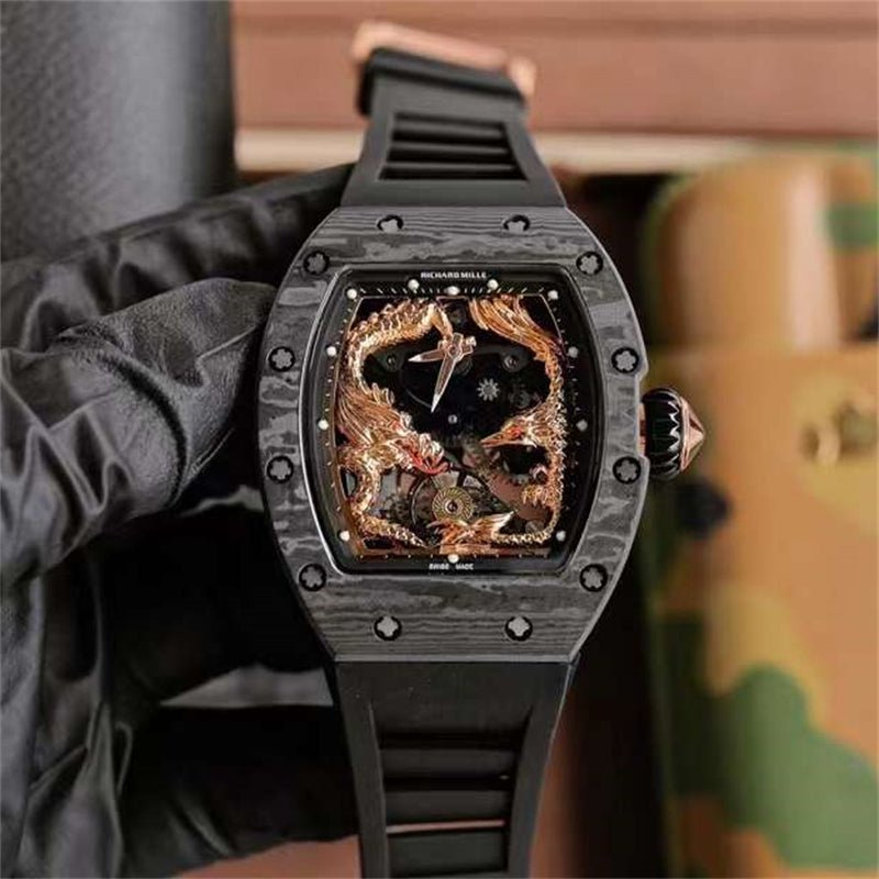 リシャール ミル RM 51-01 トゥールビヨン カーボンファイバー最高級品 - 浦山時計店