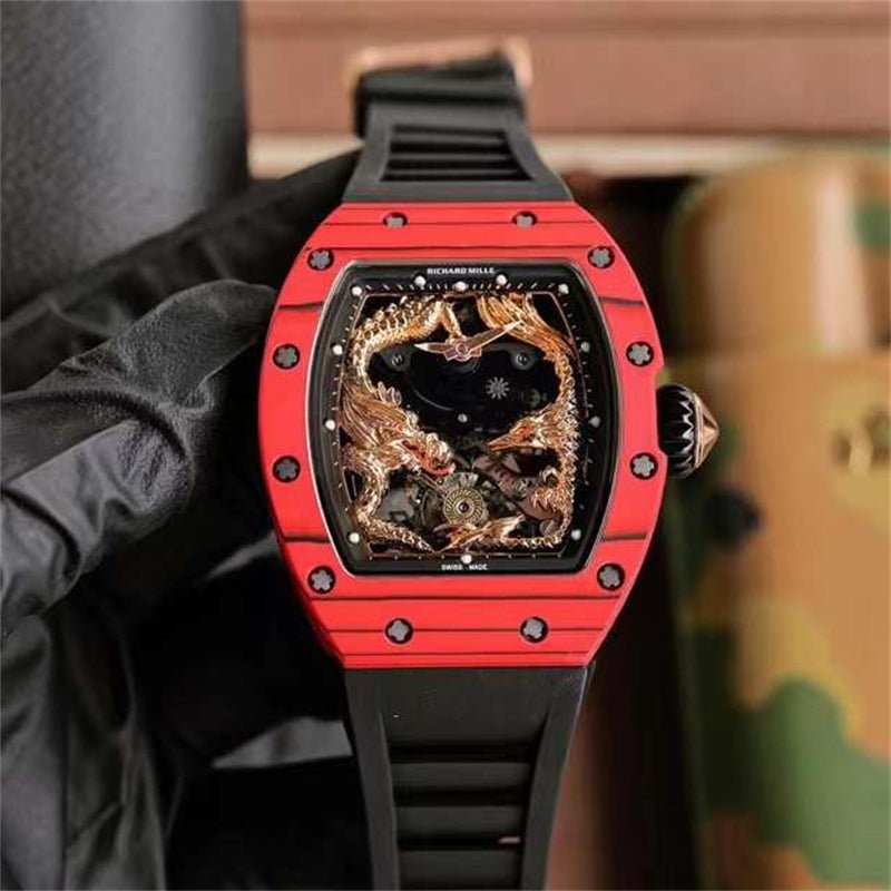 リシャール ミル RM 51-01 トゥールビヨン カーボンファイバー最高級品 - 浦山時計店