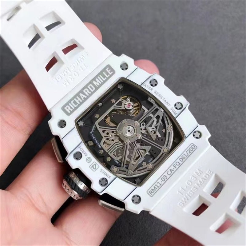 リシャールミル RM11-03自動巻き ホワイトセラミック RICHARD MILLE 最高級品 - 浦山時計店
