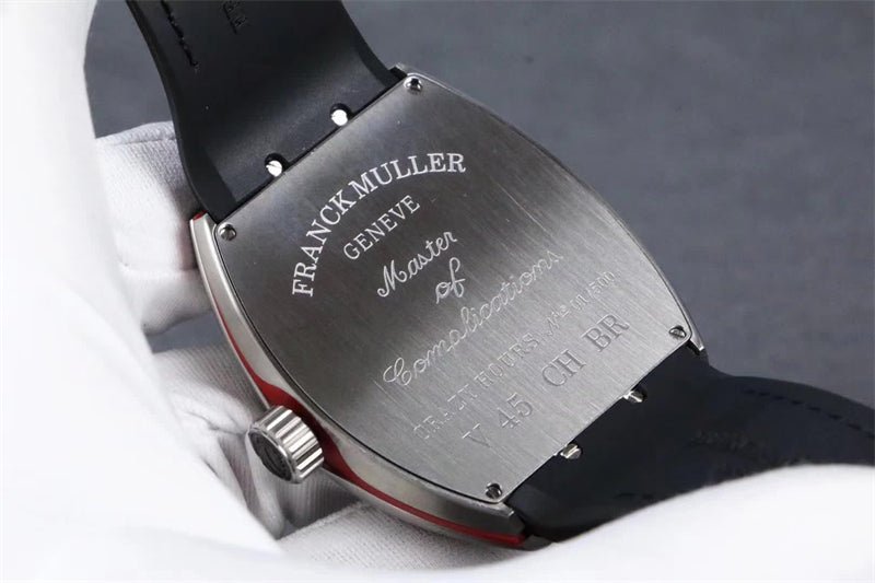 フランクミュラー ヴァンガード クレイジーアワーズ グリーン チタニウムV 45 CH BR (RG) - 浦山時計店