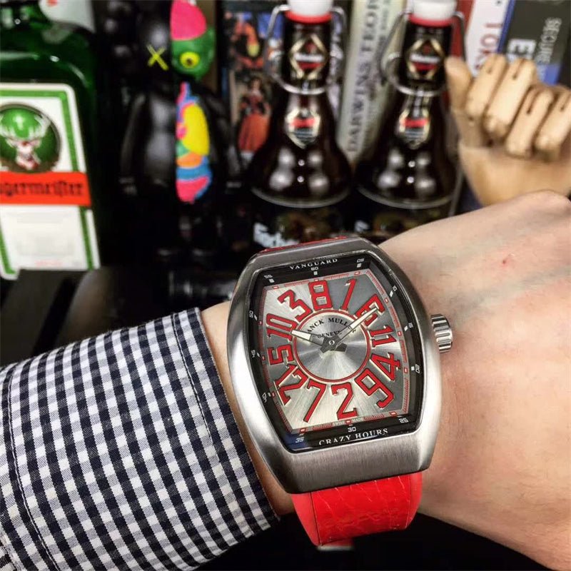 フランクミュラー ヴァンガード クレイジーアワーズ グリーン チタニウムV 45 CH BR (RG) - 浦山時計店