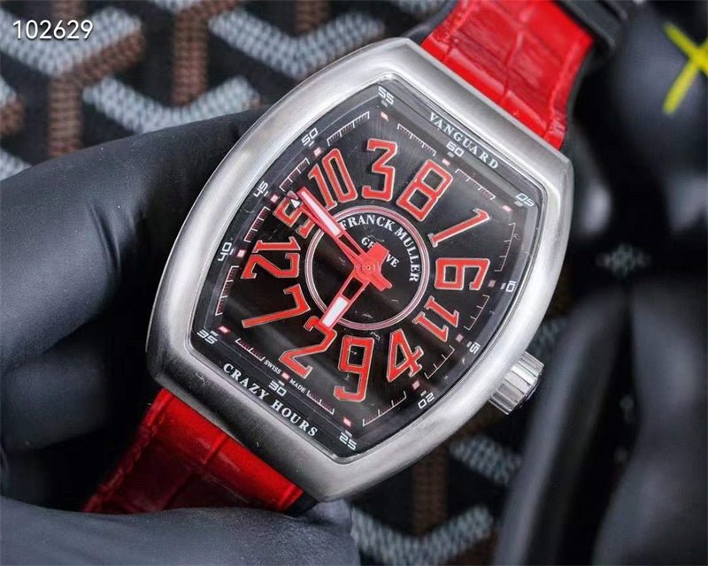 フランクミュラー ヴァンガード クレイジーアワーズ グリーン チタニウムV 45 CH BR (RG) - 浦山時計店