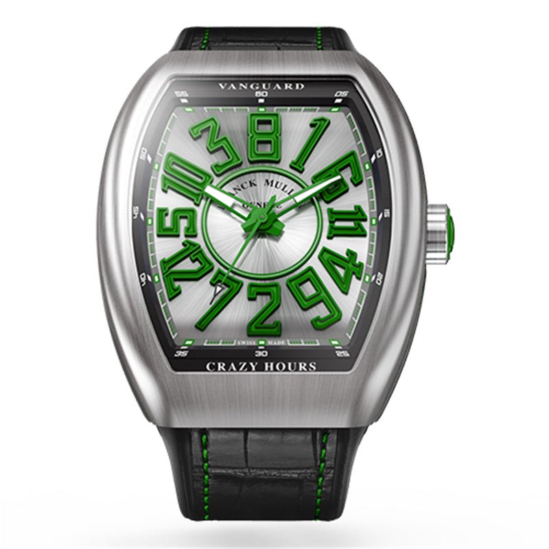 フランクミュラー ヴァンガード クレイジーアワーズ グリーン チタニウムV 45 CH BR (VR) - 浦山時計店