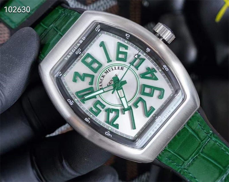 フランクミュラー ヴァンガード クレイジーアワーズ グリーン チタニウムV 45 CH BR (VR) - 浦山時計店