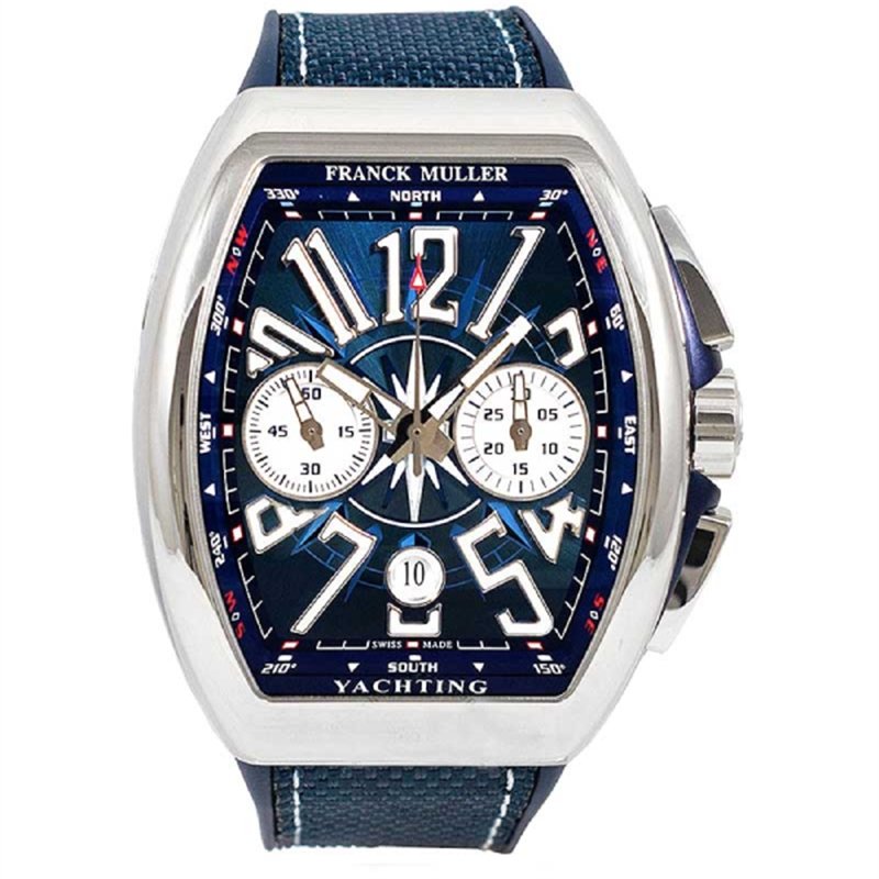 フランクミュラー ヴァンガード ヨッティング クロノグラフ V45CCDTYACHTINGACBL - 浦山時計店