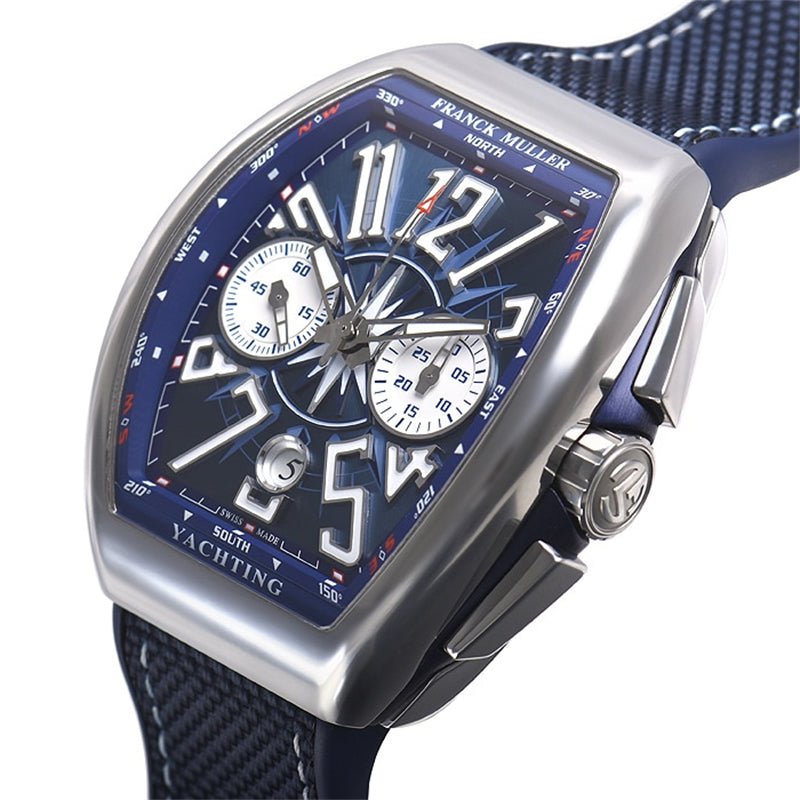 フランクミュラー ヴァンガード ヨッティング クロノグラフ V45CCDTYACHTINGACBL - 浦山時計店